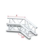showtec DQ22005 Vierkant Truss Deco 22 Hoek 135° graden