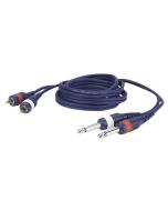 DAP  FL23150 verloop kabel van cinch / RCA  naar jack 1,5 mtr