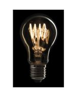 Showgear LED Filament Bulb E27 4W, Dimmable, Gold glass cover