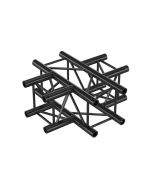 Milos Cross 4-way Pro-30 Square HD F Truss zwart