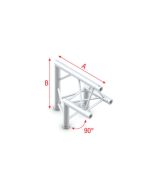 Milos ACB24 - PT30006 Driehoek Truss Hoek 90 apex up