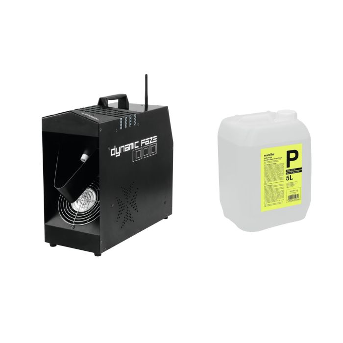 EUROLITE Set Dynamic Faze 1000 + Smoke Fluid -P2D- 5l