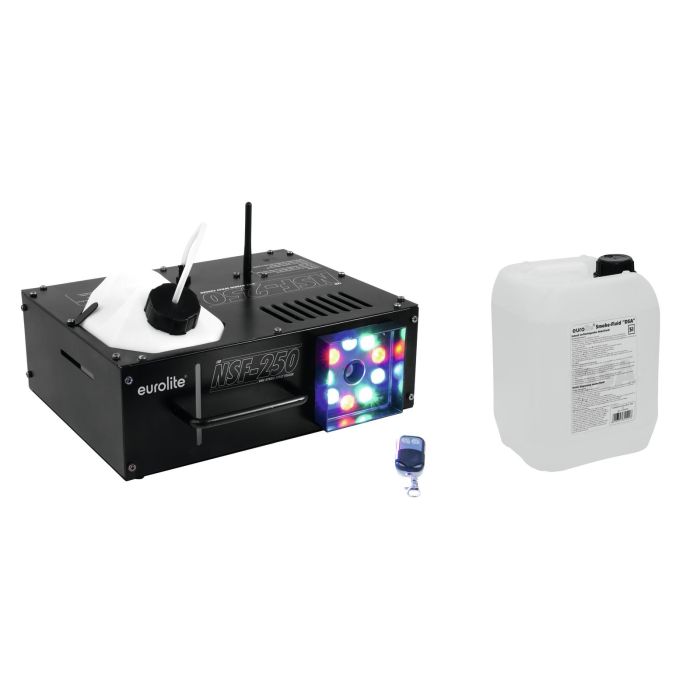 EUROLITE Set NSF-250 + Smoke fluid -DSA- 5l