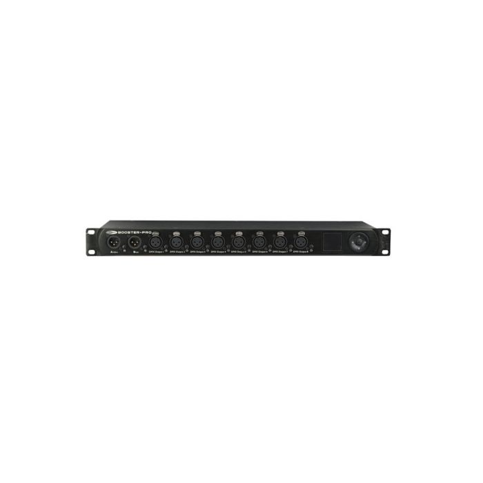 Showtec Booster Pro 2-8 DMX/RDM Booster, 3-pin XLR