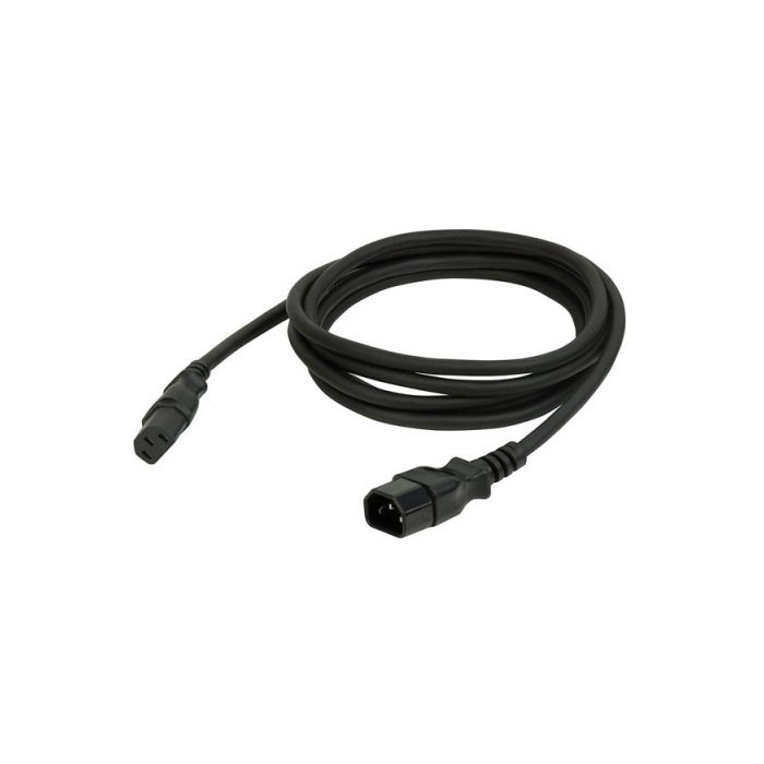 Showtec IEC male naar IEC female verlengkabel 3 m