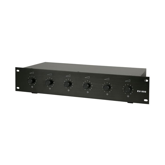 DAP VCR-650 6 x 50W Rackmount 100V Volume controller