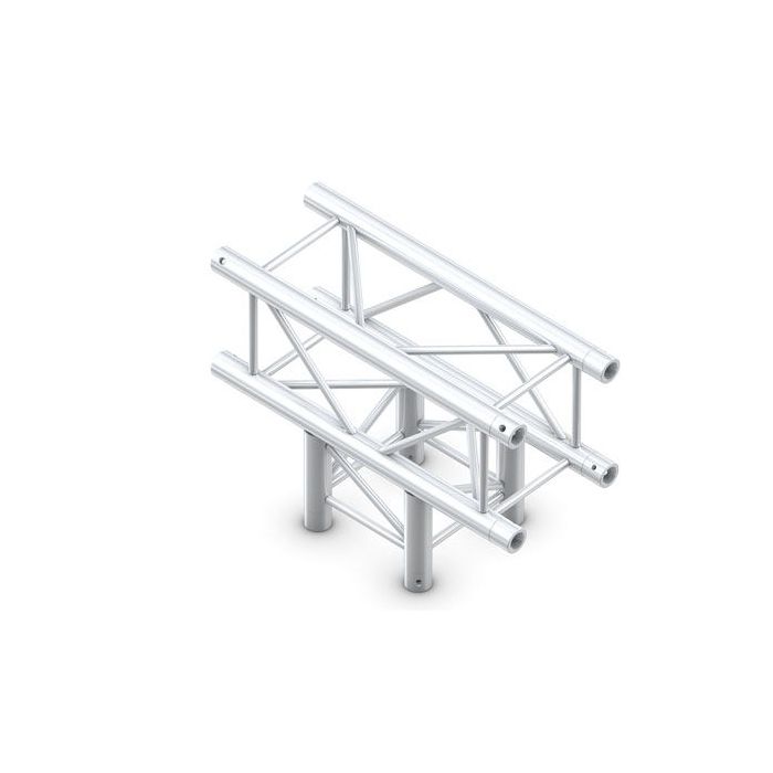 Milos QTVF35|3WAYT BLACK T-Cross 3-way Pro-30 Square HD F Truss