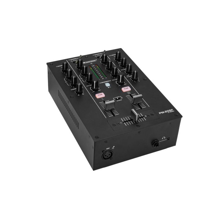 OMNITRONIC PM-202F 2-Channel DJ Mixer with Sound Filter and Bluetooth