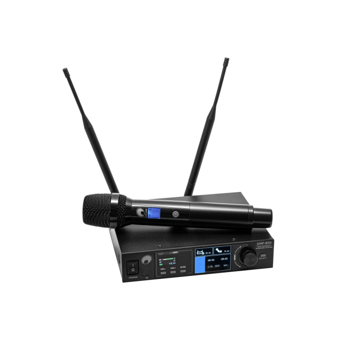 OMNITRONIC UHF-601 1-channel Wireless Mic System 520-554 MHz