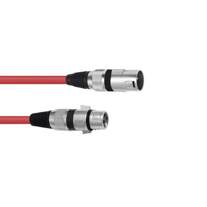 OMNITRONIC XLR Cable 3-pin 5mtr red