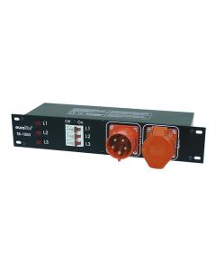 EUROLITE SB-1050 Power Distributor Practical 32A distributor in 483 mm housing (19")