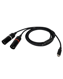 DAP FL115 - USB-C naar 2 Galvanisch Gescheiden XLR/M 3 P