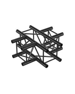 Milos Cross 4-way Pro-30 Square HD F Truss zwart