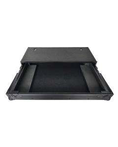 ProDJuser DDJ-FLX10 BL is a professional black Flightcase designed for Pioneer’s DDJ-FLX10 with Sliding Laptop Platform