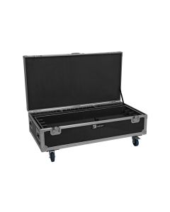 ROADINGER Flightcase 8x AKKU IP Pixel Tube 360° PRO CRMX with charging function and wheels