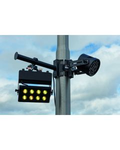 Showgear Mast Mounting Bracket ø 12,5 mm gat - Staal Zwart