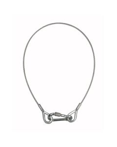 Showgear Safety Cable BGV-C1, 60 cm 3 mm, gecertificeerd