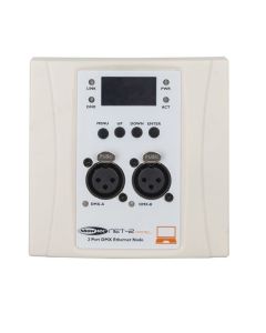 Showtec NET-2 Panel 3-pin, White housing