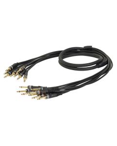 Dap XGL376 - Jack mono > Jack mono, 8-way 6 MTR 