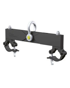 Milos Ceiling Support with Shackle 1 Ton - 290 - 400 mm - black Milos