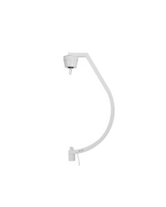 EUROLITE statiefhouder met motor voor spiegelballen tot 50cm wit + snelkoppeling