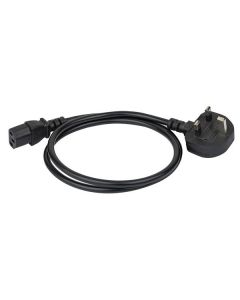 Showtec IEC C13 to UK BS13 Plug
3 x 1,5 mm² 1 m