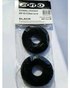 Technics vervangings Earpad set voor RP DH 1200 Black Leather