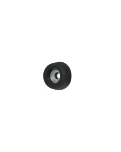 Rubberen voet, diameter 25 mm stalen ring