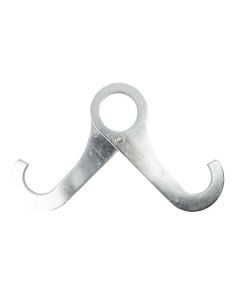 Showtec The Moustache Single Tube Clamp Silver