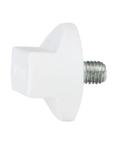 Showtec Rotary knob M10x12 (gordijnsteun) wit