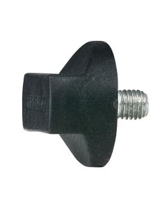Showtec Rotary knob M10x12 (gordijnsteun) zwart
