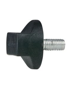 Showtec Rotary knob M10x20 (rechtop) - zwart