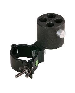 Showtec Angled bracket with 4-way con. en 50 mm halve koppeling