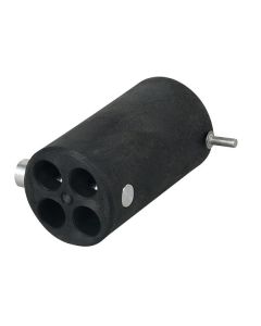 Showtec 4-way connector replacement kit 50,8(dia)mm - zwart