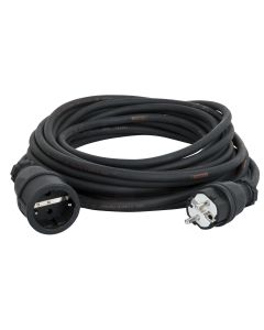 Showtec Verlengkabel Schucko/Schucko 25m 3 x 1.5mm Titanex with AB