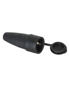 Rubber Schuko Connector FemaleHALLO3