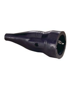 Volrubber contra stekker 16amp max contnu 10 amp 230voltHALLO3