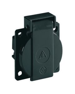 Chassis connector met afdekklepje 16 amp max 10 amp continu 230voltHALLO3
