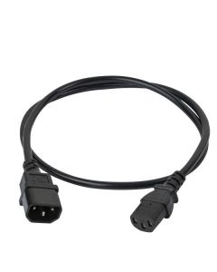 Showtec IEC C13 to IEC C14 3 x 1,5mm² 1mtr