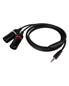 DAP FL120 - male stereo mini-jack to 2 XLR/M 3P
75 cm