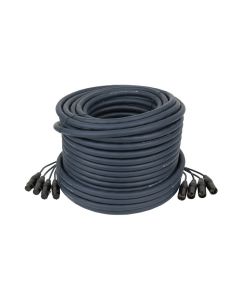 DAP Neutrik DMX Multi 4-voudig 5-pin XLR 4-Universum Multikabel - 50 mtr