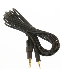 Gebruik deze 3,5mm Jack - 2,5mm Jack audio kabel voor uw Sennheiser EH 2200, EH 2270, HD 200 Master, HD 210, HD 270 Control, HD 490 Live, HD 495 Silver, HD 500 Fusion, HD 570 Symphony, HD 575 of HD 590 Prestige hoofdtelefoon