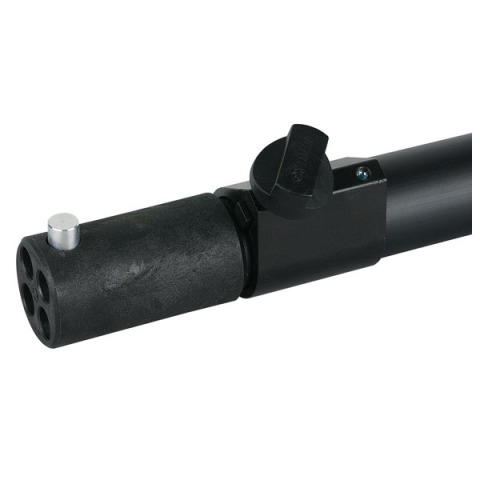 Showtec Telescopic upright 2-way 120(h)-->180(h)cm - zwart