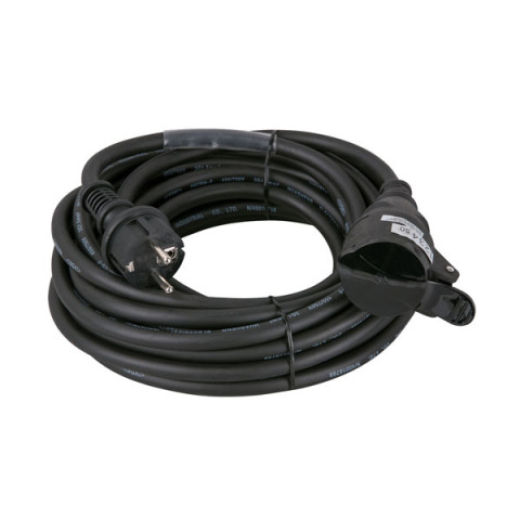 showtec Schuko-Schuko verlengkabel 10 mtr