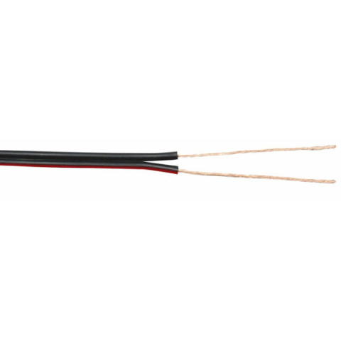 DAP SPE-275 LSHF Speaker cable 2x0,75mm2, LSHF Jacket, Rol 100mtr