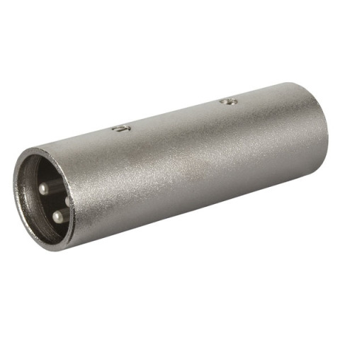 Verloop Male XLR naar Male XLR
