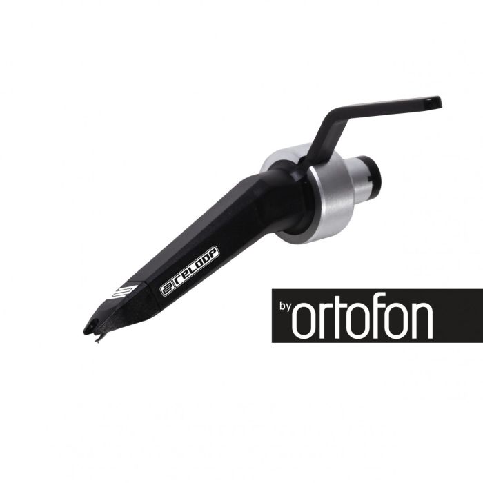 Reloop Concorde Black Zwarte cardridge met uitstekende geluidskwaliteit en lage vinyl slijtage