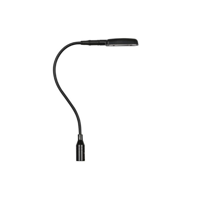 Dap Audio Mini Lite XLR Lamp met zwanenhals met witte COB