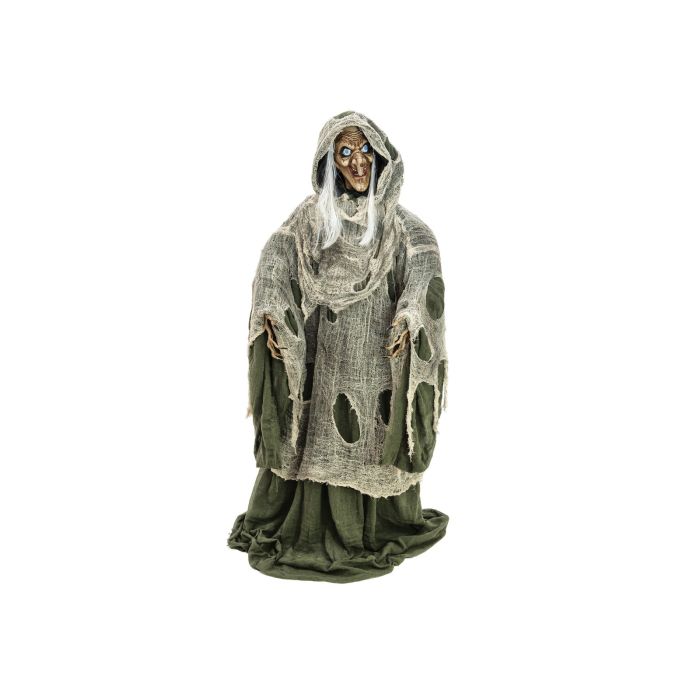 EUROPALMS Halloween Witch, green, 145x70x66cm