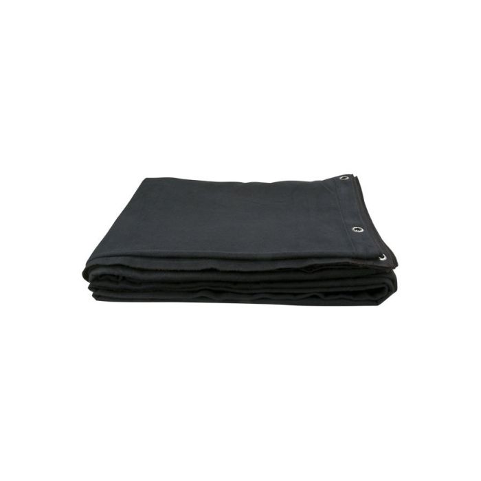 Showgear Dekomolton Backdrop, Black 300 x 600cm
